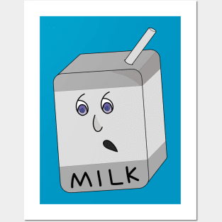 A cute Little Milk Carton Posters and Art